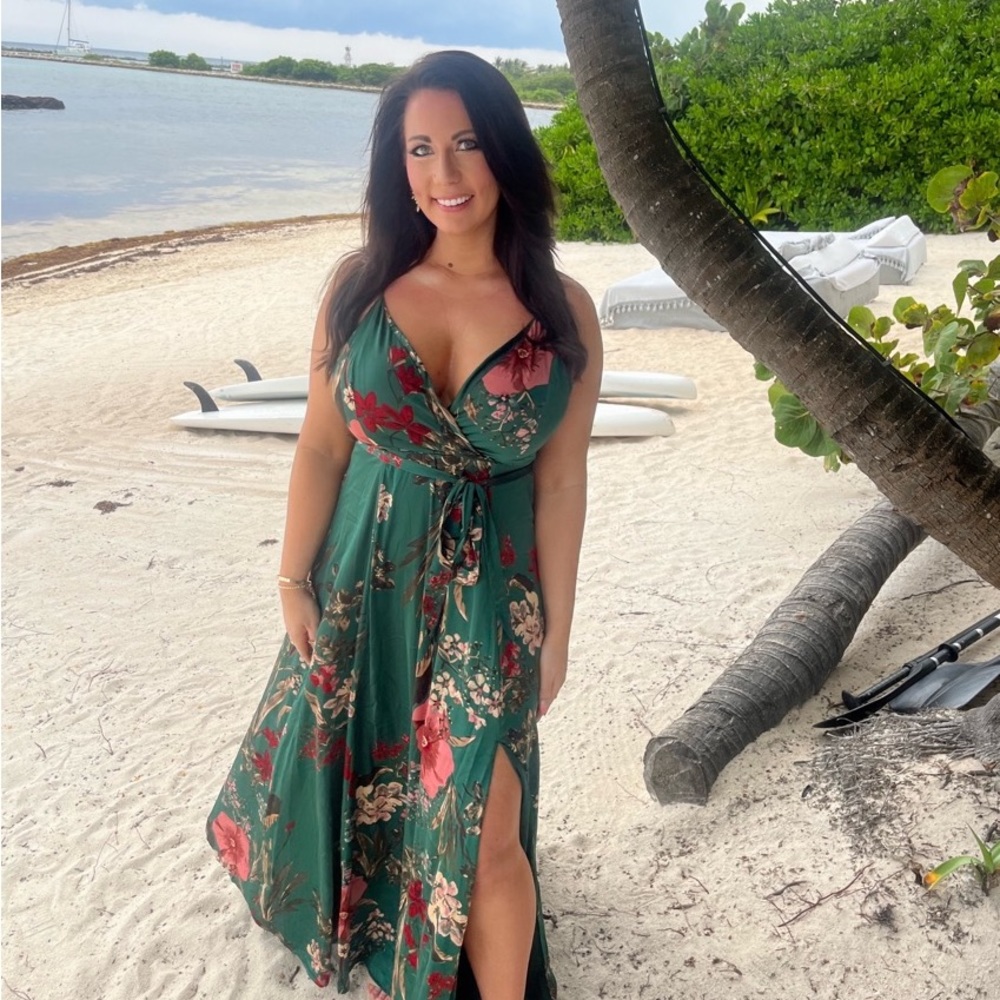 Floral gown